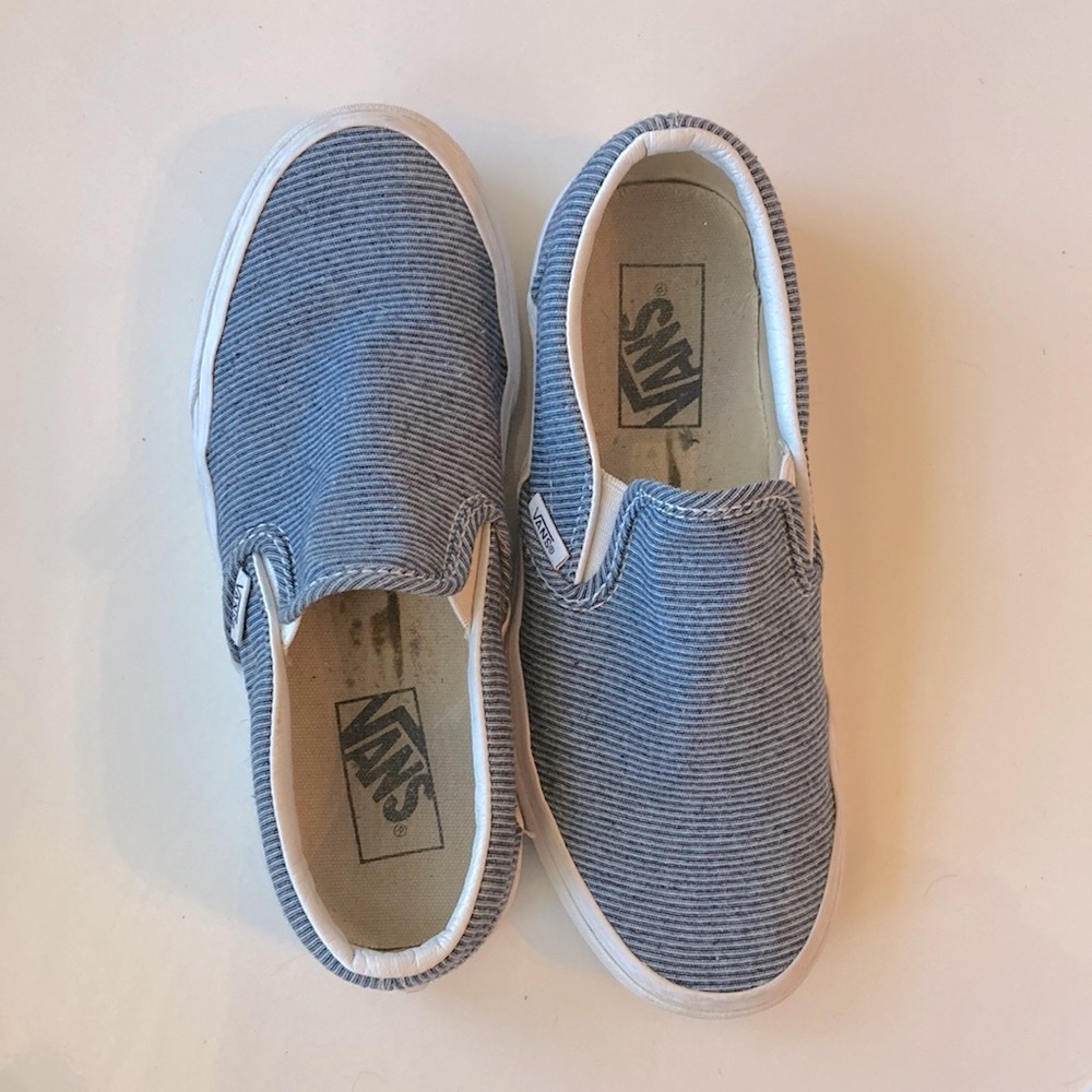 Vans, blue, size 6.5